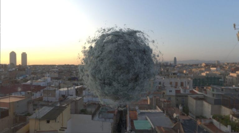 Radeon ProRender Displaced Cube