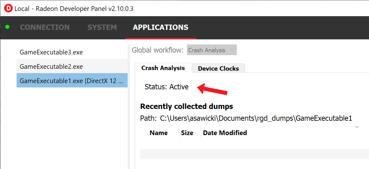 RDP - local connection