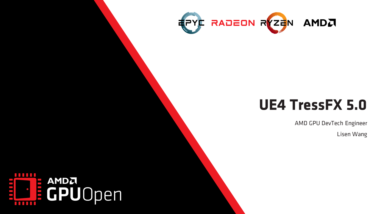 Unreal Engine 4 TressFX 5.0