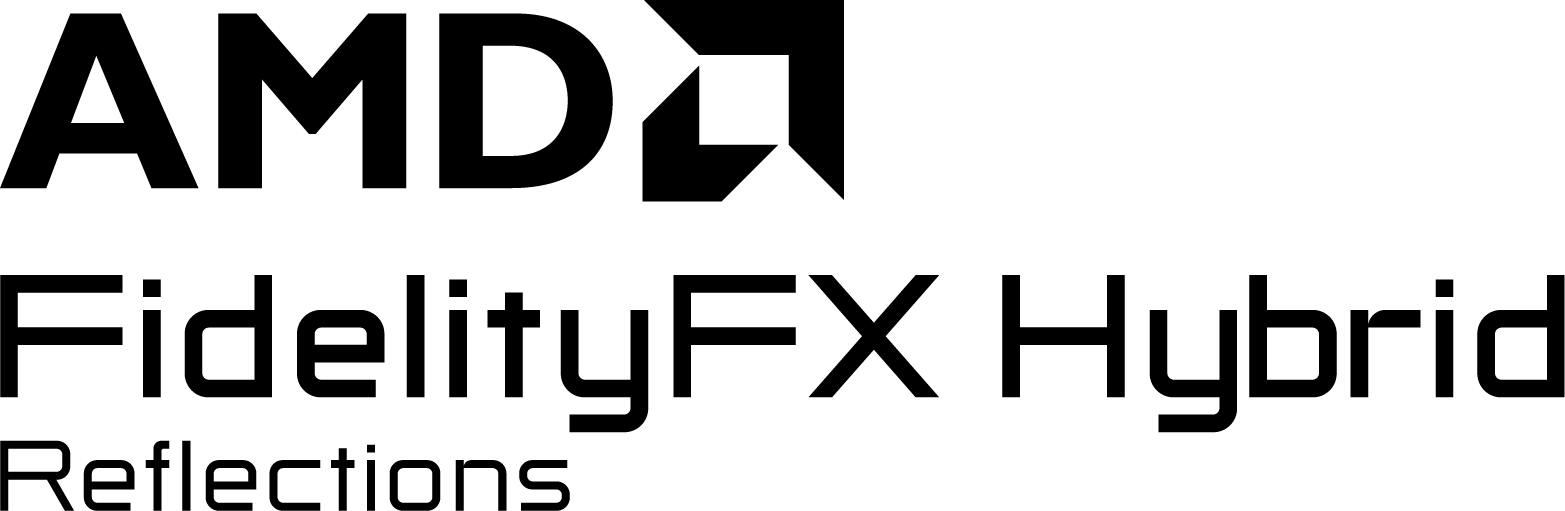 AMD FidelityFX Hybrid Reflections logo