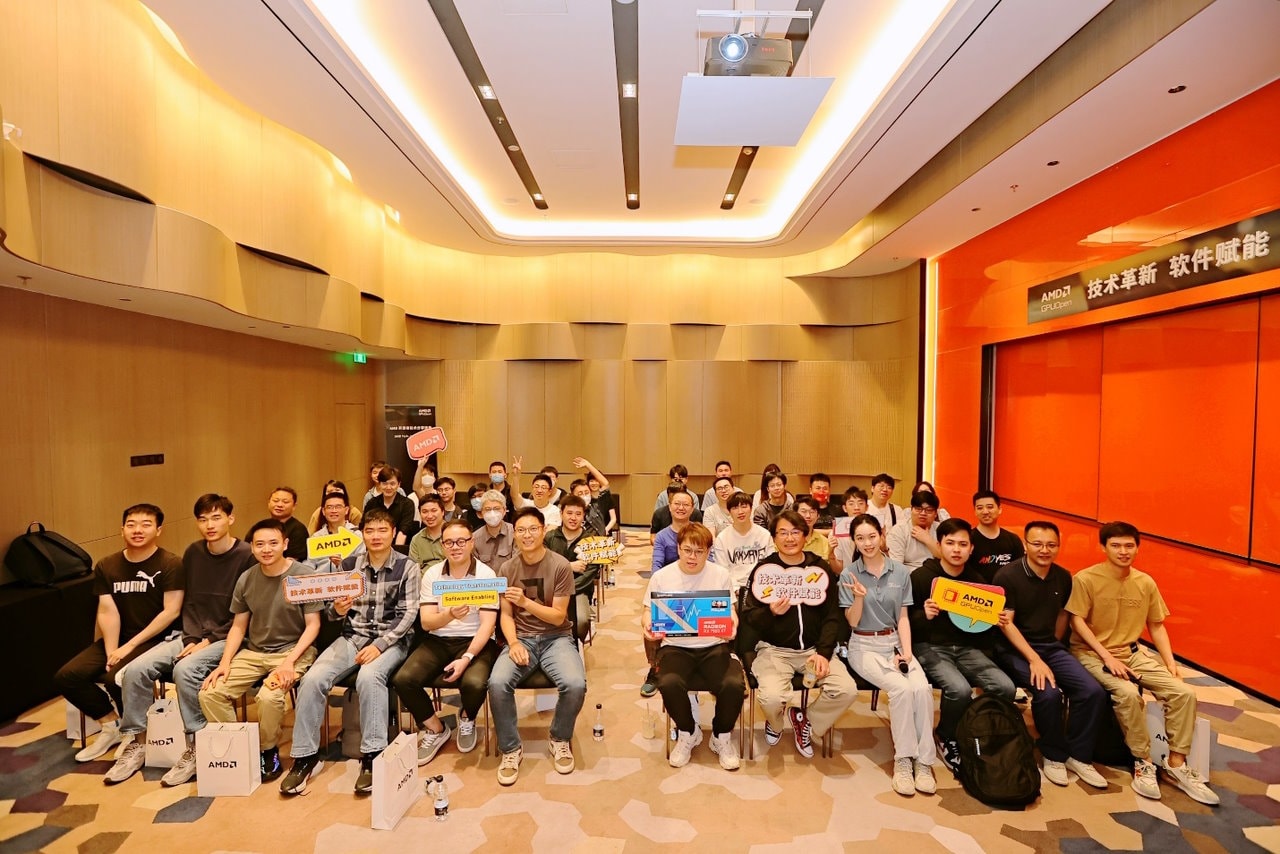 Recap of 2023 AMD Tech-sharing Salon in Chengdu - one of the series hosted by AMD GPUOpen