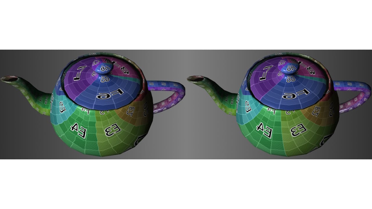 Bilinear interpolation on a quadrilateral using Barycentric coordinates