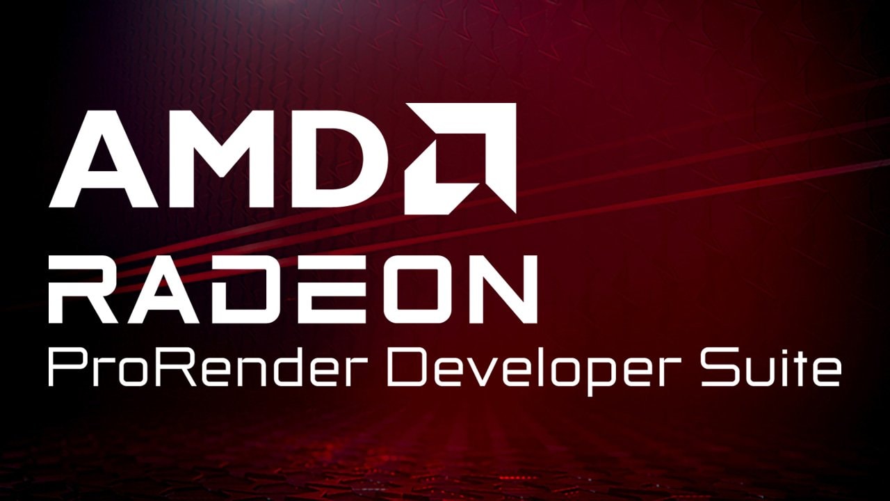 Radeon™ ProRender Suite
