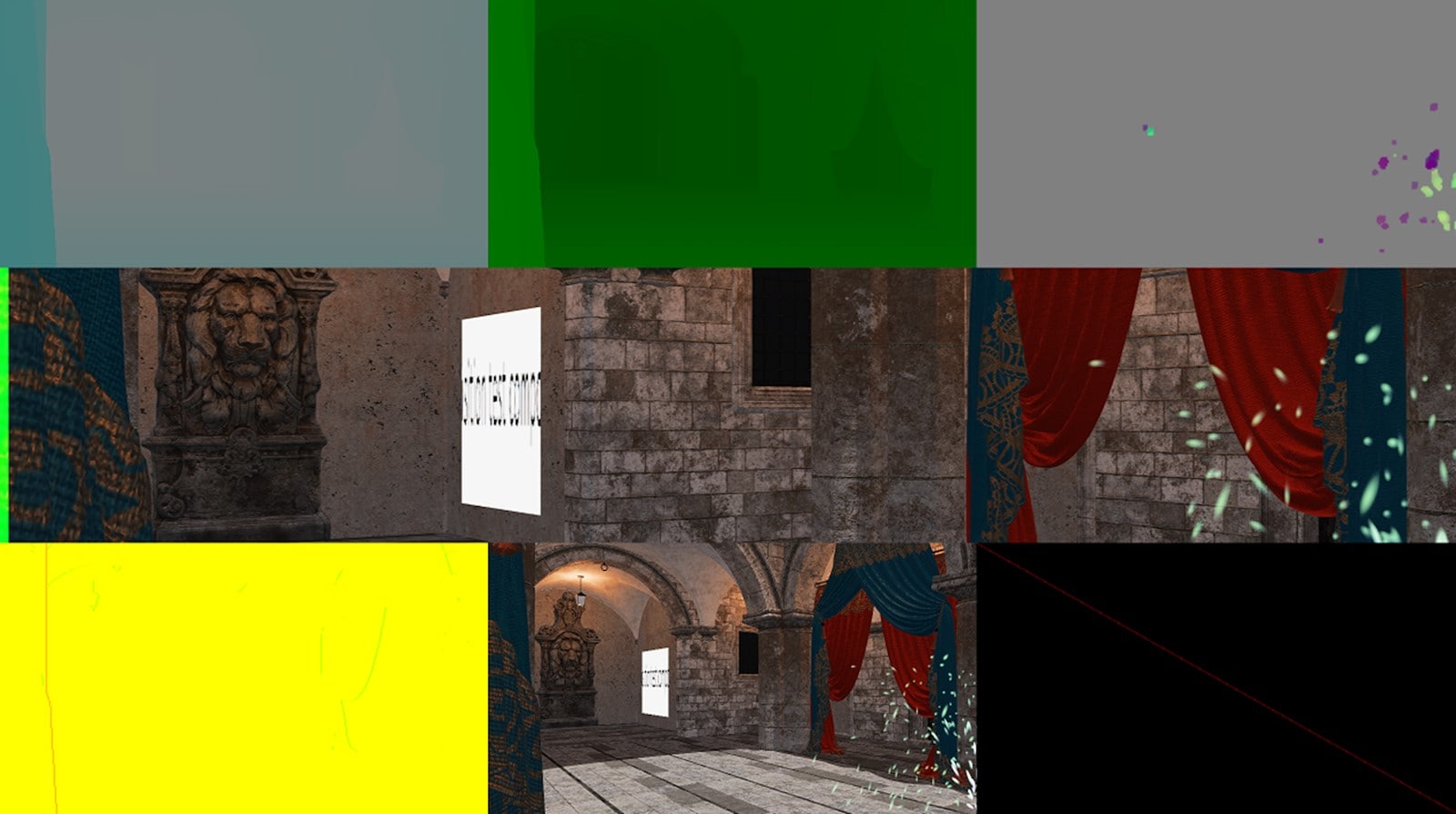 FSR3 debug view example.