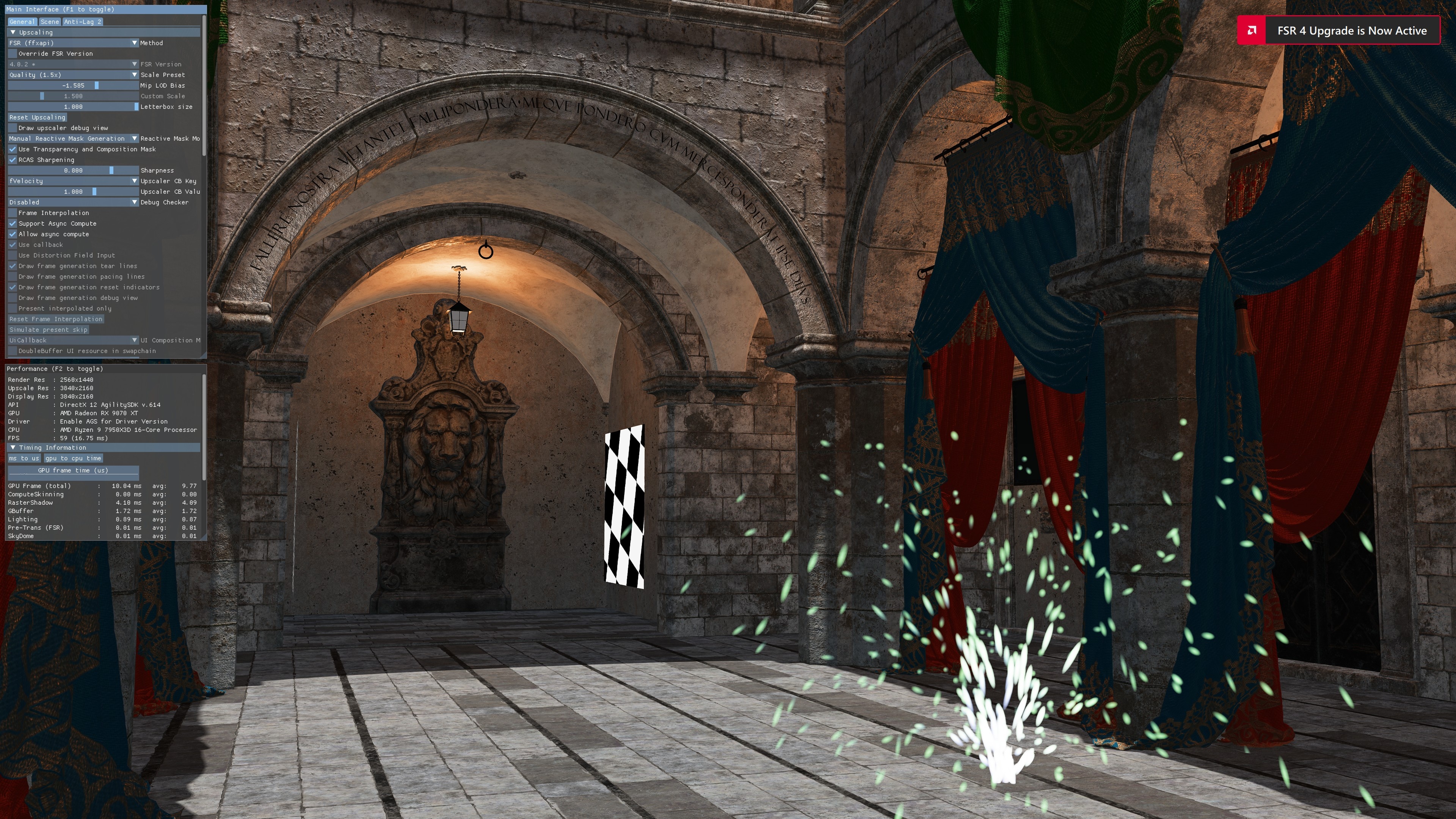 A screenshot showcasing the final output of the effect Screenshot