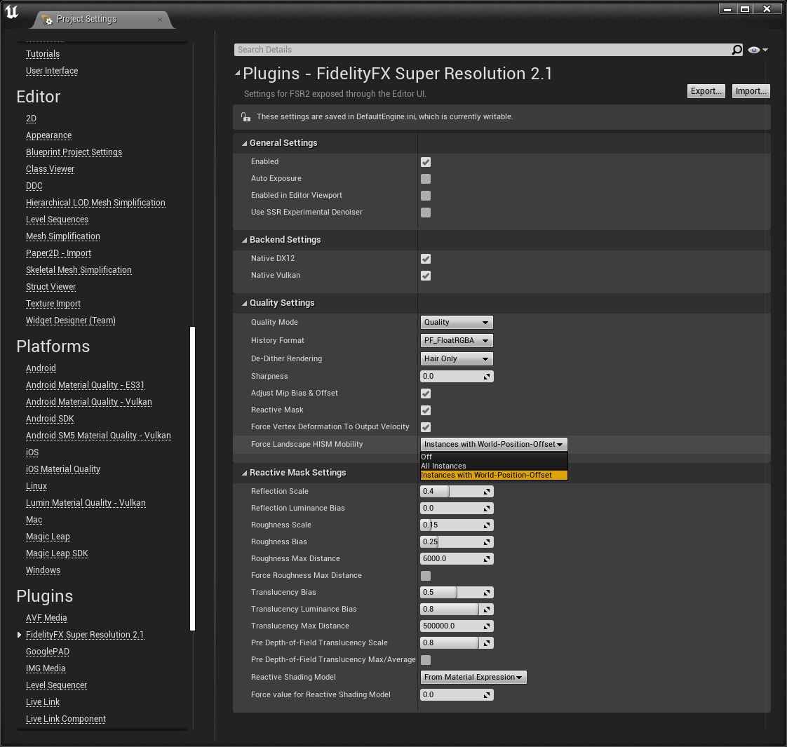 Force mobility to stationary