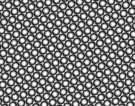 A hexagonal grid of 'grains' alt text