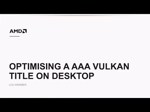Optimising a AAA Vulkan® Title on Desktop