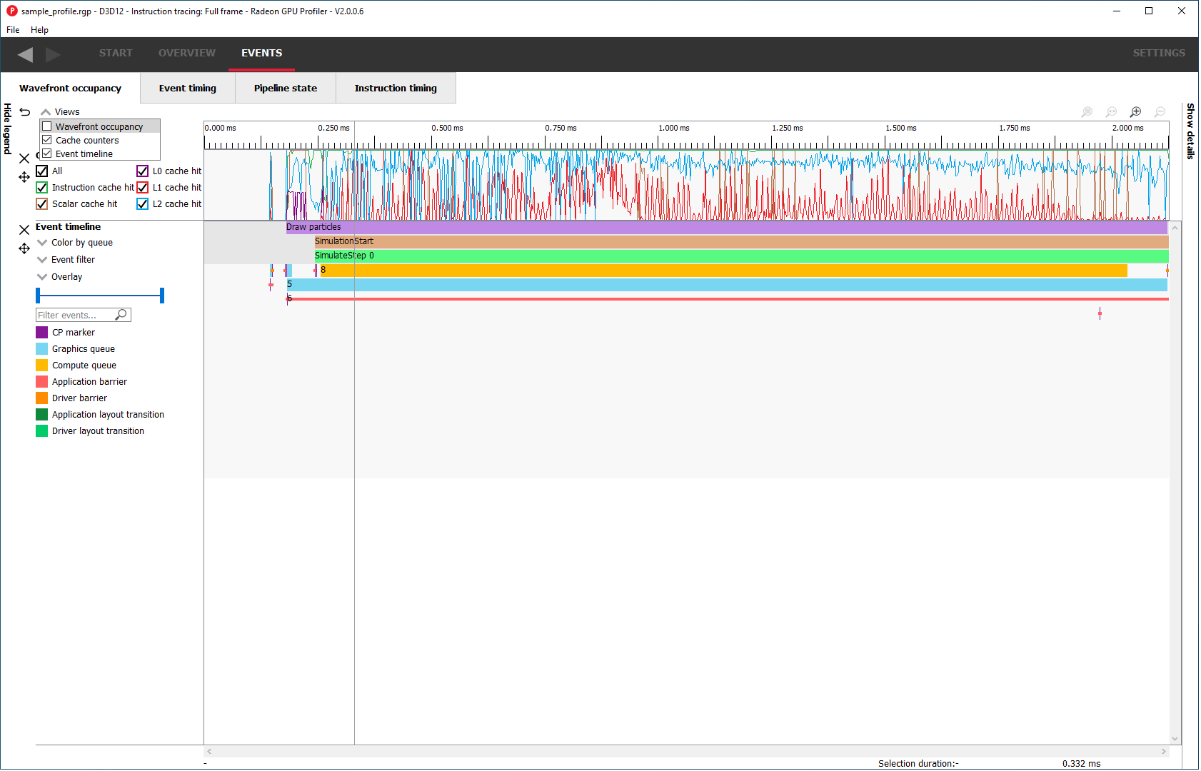 Reshowing a hidden view