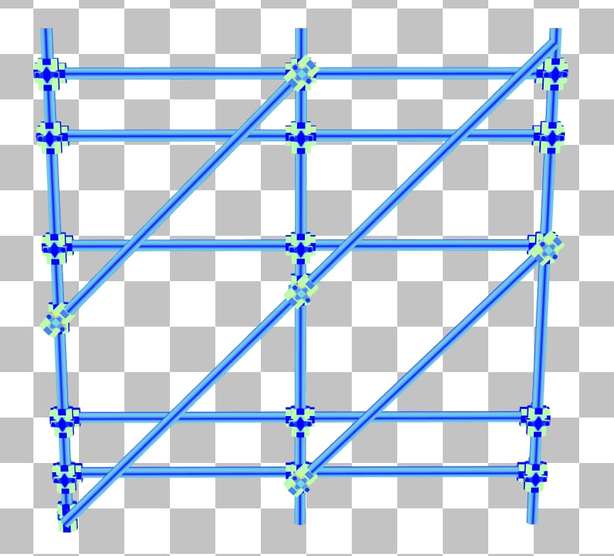 Scaffolding separated into BLASes in the BLAS view