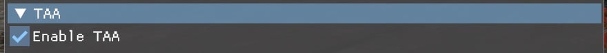 TAA UI